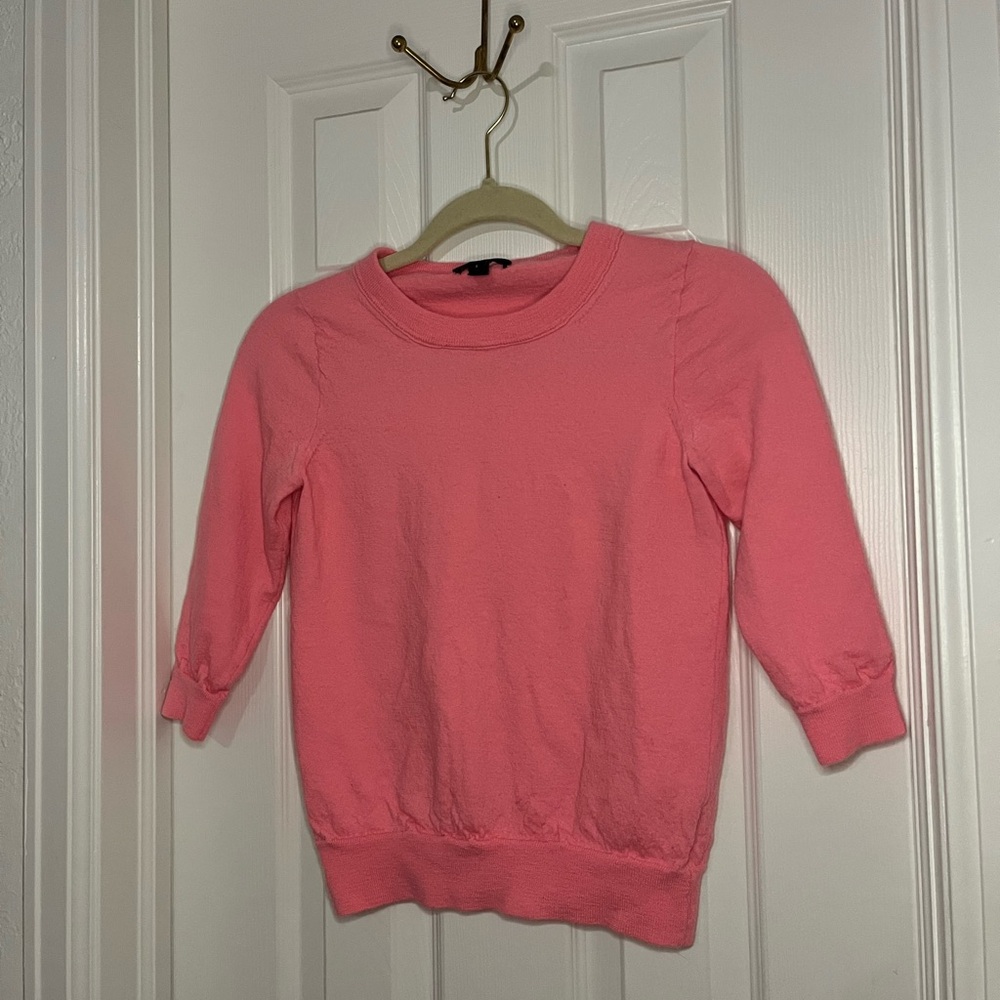 J. Crew pink Sweater
